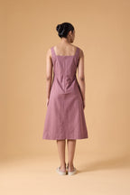 Linear Form Dress – Dust Mauve
