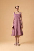 Linear Form Dress – Dust Mauve