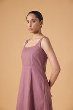 Linear Form Dress – Dust Mauve