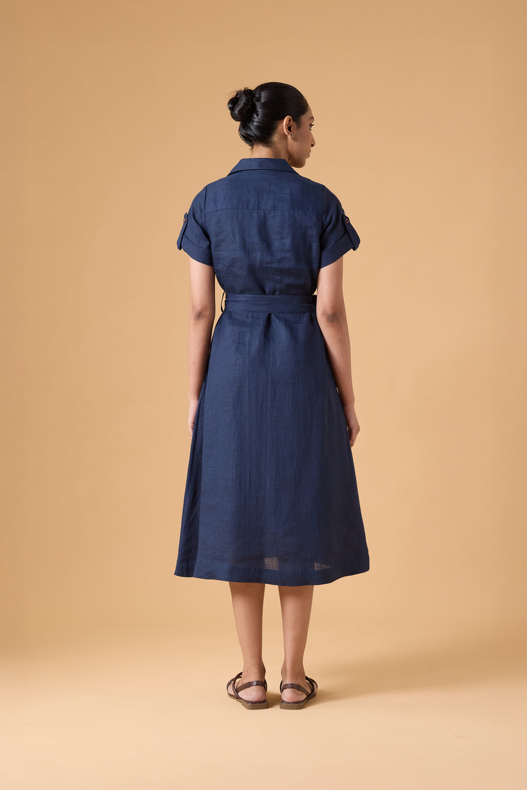 Quiet Structure Dress - Ink Navy