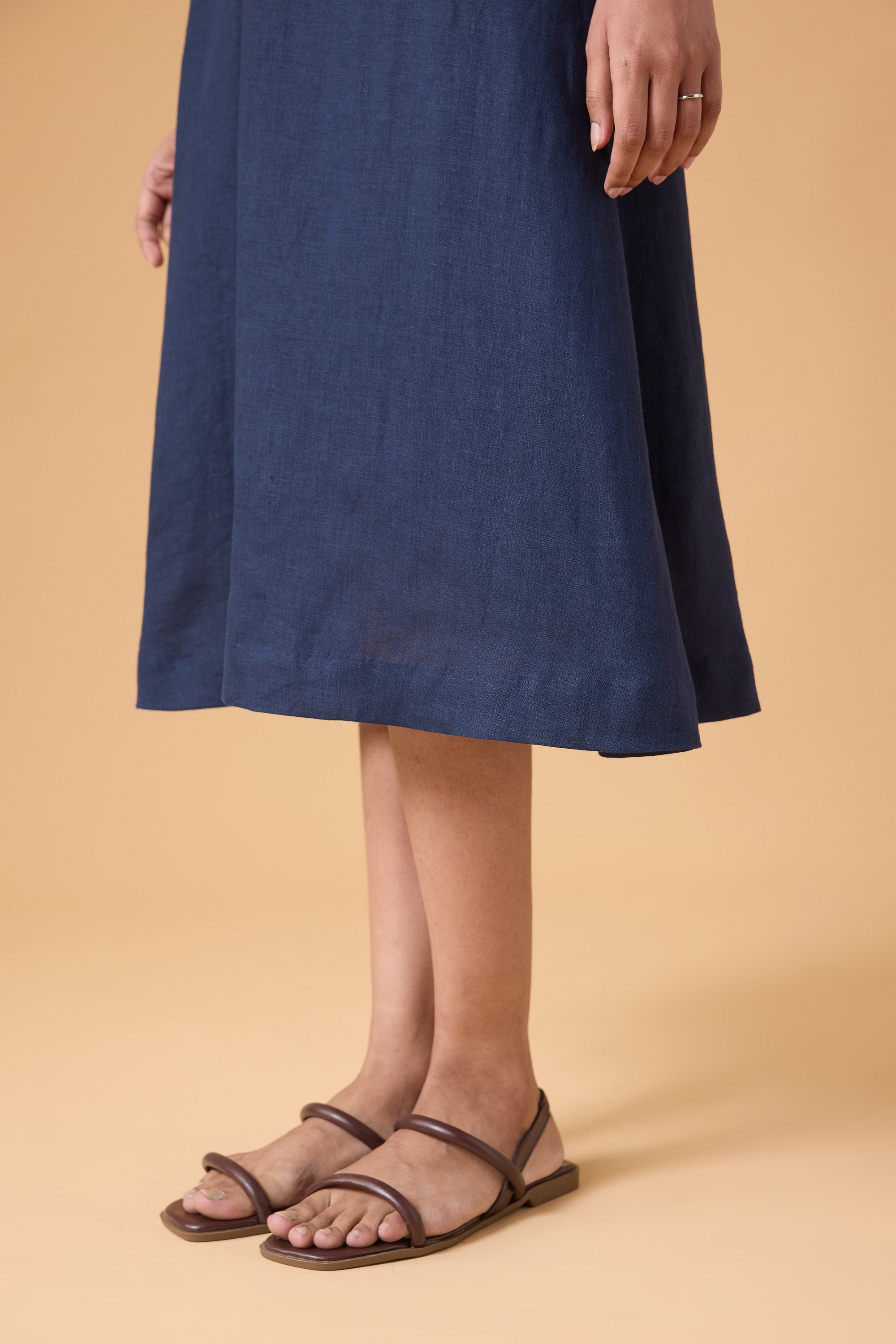 Quiet Structure Dress - Ink Navy