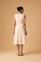 Tide Line Dress - Apricot Mist