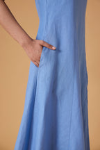 Horizon Line Dress - Blue Haze